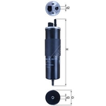 Mahle Fuel Filter - In-Line (KL831/11) Fits: Volvo
