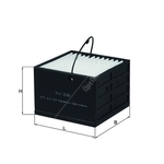 Mahle Fuel Filter Insert Element (KX336)