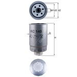 Mahle Fuel Filter KC140 (Alfa, Fiat)