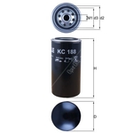 Mahle Fuel Filter KC188 (Iveco-Ford, Leyland-DAF)