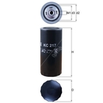 Mahle Fuel Filter KC217 (Leyland Daf 85 Series, Iveco)