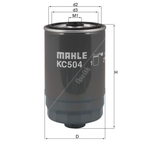 MAHLE Fuel Filter - KC504 (KC 504) - Genuine Part - MAN BUSES