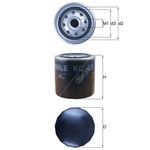 Mahle Fuel Filter KC59 (Mazda)