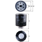 Mahle Fuel Filter KC76 (Renault)