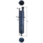 Mahle Fuel Filter (KL 1131) In-line - Fits BMW