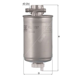 Mahle Fuel Filter KL197 (Audi  A2  1.4 TDI)