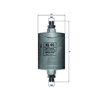Mahle Fuel Filter KL40 (Porsche)