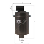 Mahle Fuel Filter KL516 (Hyundai Amica, Atoz)
