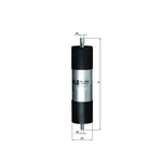 Mahle Fuel Filter KL658 (Audi A6)