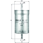 MAHLE Fuel Filter - KL767 (KL 767) - Genuine Part - SEAT