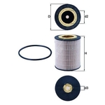 Mahle Fuel Filter KX267D (Fendt, Deutz Tractors)