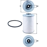 MAHLE Fuel Filter - KX44D (KX 44D) - Genuine Part