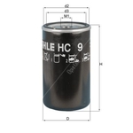 Mahle Hydraulic Filter (HC9) Fits Mercedes Unimog