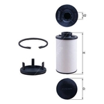 Mahle Hydraulic Filter Insert for Automatic Transmission (HX286KIT) Fits: BMW