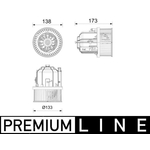 Mahle Interior Blower (AB437000P)