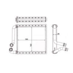 Mahle Interior Heat Exchanger (AH354000S) Fits: VW