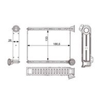 Mahle Interior Heat Exchanger (AH374000S) Fits: Hyundai