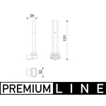 Mahle Level Switch Low Coolant Indicator (CRTX16000P) Fits: Iveco