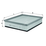 Mahle Air Filter Insert (LX3139)