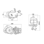 Mahle Oil Cooler (CLC355001S) Fits: Land Rover