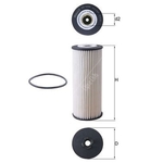 Mahle Oil Filter Element (OX 1236D)