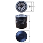 Mahle Oil Filter OC115 (Honda, Rover & others)