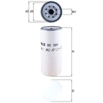 Mahle Oil Filter OC121 (Volvo)