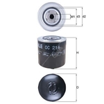 Mahle Oil Filter OC214 (Audi, VW)