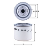 Mahle Oil Filter OC222 (Volvo)