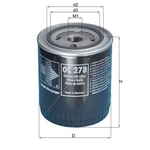 Mahle Oil Filter OC278 (Vauxhall Carlton TD)