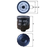 Mahle Oil Filter OC295 (Seat, Skoda, VW)
