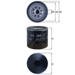 Mahle Oil Filter OC299 (Vauxhall Midi)