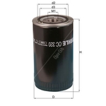Mahle Oil Filter OC320 (Cummins Engines)