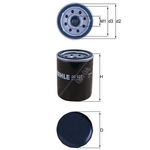 Mahle Oil Filter OC521 (Hyundai Getz, Kia Rio)