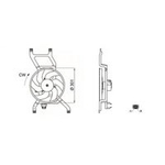 Mahle Radiator (CR1920000S) Fits: Volvo