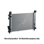 Mahle Radiator (CR2739000P) Fits: MAN