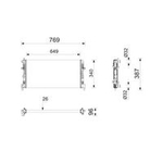 Mahle Radiator (CR2814000P) Fits: VW