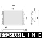 Mahle Radiator (CR2785000P) 