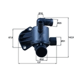 Mahle Thermostat Housing (TH-57-87)