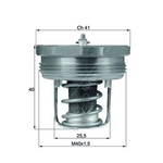 Mahle Thermostat Insert (TX-89-83) Fits: Alfa Romeo
