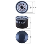 Mahle Car Oil Filter - OC1290