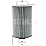 Mahle Oil Filter Element (OX1028D)