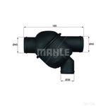 Thermostat Housing - MAHLE TH 23 87