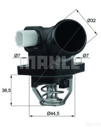 Map-Controlled Thermostat - MAHLE TM 32 103