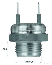 Radiator Fan Temperature Switch - MAHLE TSW 1D