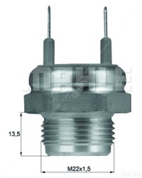 MAHLE Radiator Fan Temperature Switch - TSW 2 / TSW-2