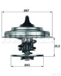 Thermostat Insert - MAHLE TX 18 71D