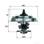 Thermostat Insert - MAHLE TX 30 92D