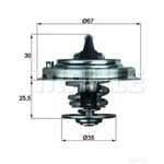 Thermostat Insert - MAHLE TX 34 87D