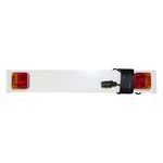 Maypole 3ft 0.91m Trailer Light Board 7 Pin 12V with 4m Cable (251P)